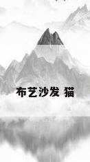 布艺沙发 猫