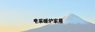 电采暖炉家用