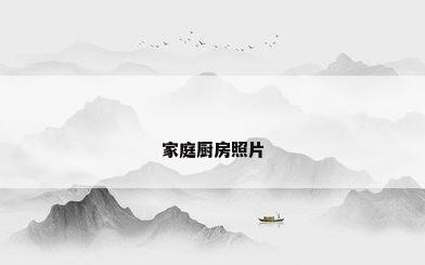 家庭厨房照片