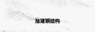 加建钢结构