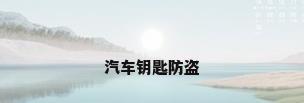 汽车钥匙防盗