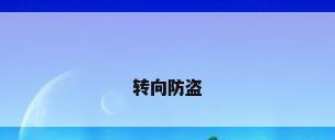 转向防盗