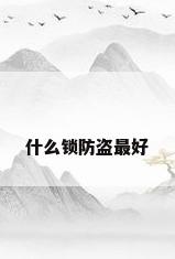 什么锁防盗最好