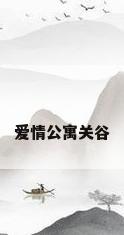 爱情公寓关谷