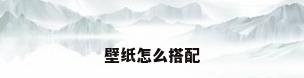 壁纸怎么搭配