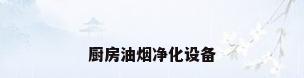 厨房油烟净化设备