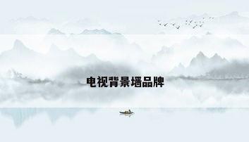 电视背景墙品牌