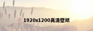 1920x1200高清壁纸