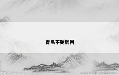 青岛不锈钢网