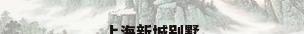 上海新城别墅