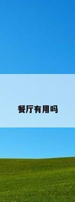 餐厅有用吗
