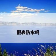 假表防水吗