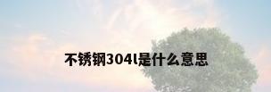 不锈钢304l是什么意思