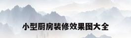 小型厨房装修效果图大全