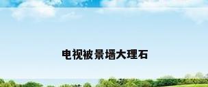 电视被景墙大理石