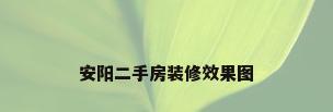 安阳二手房装修效果图