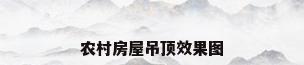 农村房屋吊顶效果图