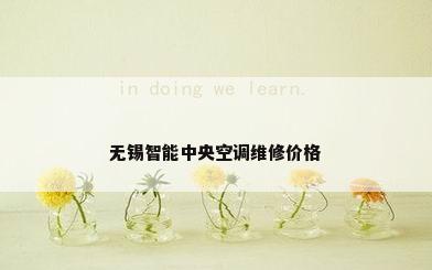 无锡智能中央空调维修价格