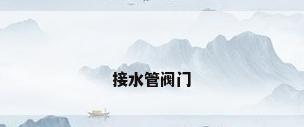 接水管阀门