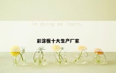 彩涂板十大生产厂家