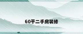 60平二手房装修