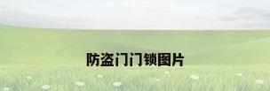 防盗门门锁图片