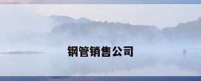 钢管销售公司