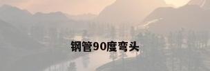 钢管90度弯头