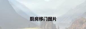 厨房移门图片