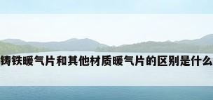 铸铁暖气片和其他材质暖气片的区别是什么