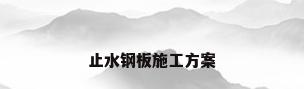 止水钢板施工方案
