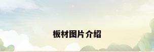 板材图片介绍